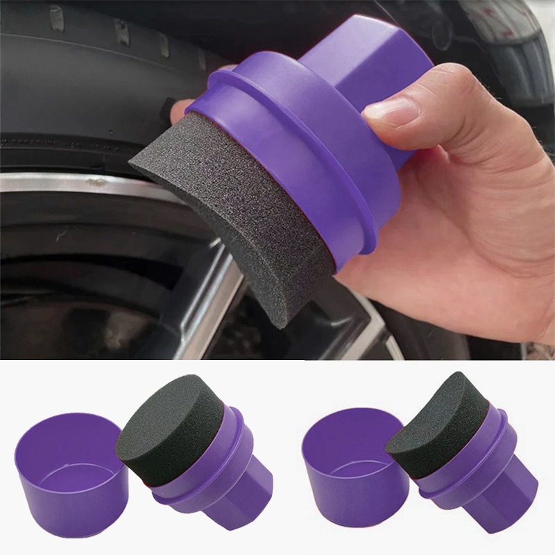 Curved Car Tire Waxing Sponge  - огляд і ціна Wax Applicator Pad