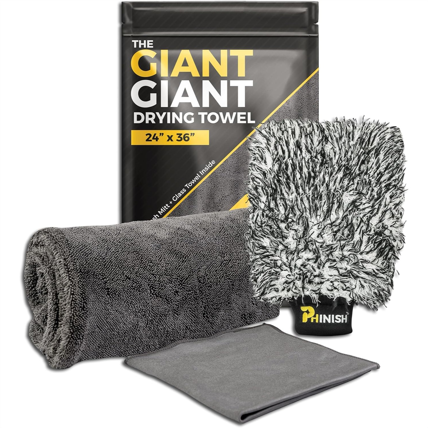 24x36 Car Drying Towel 1200 GS - огляд і ціна Microfiber Towel Detailing