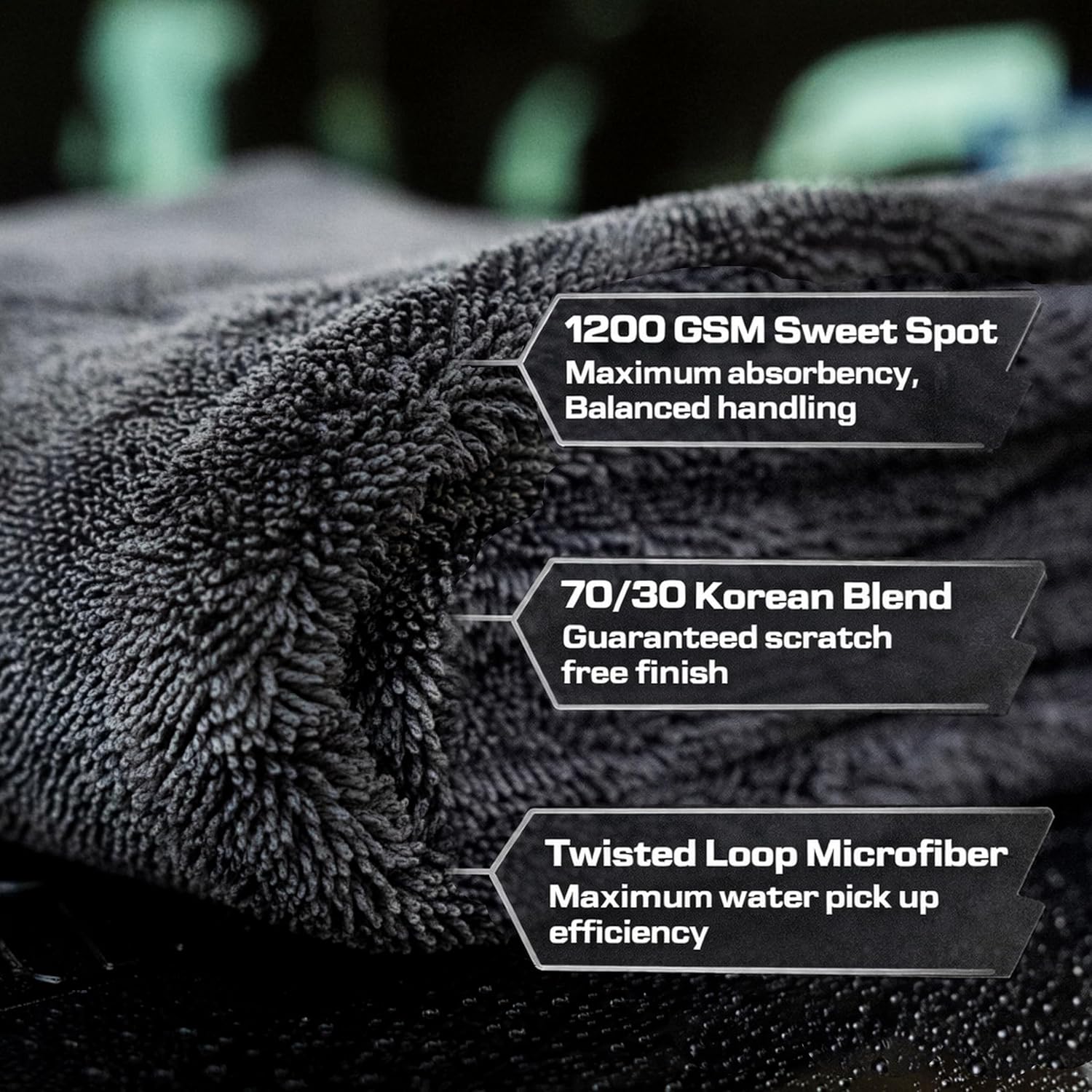 24x36 Car Drying Towel 1200 GS - огляд і ціна Microfiber Towel Detailing