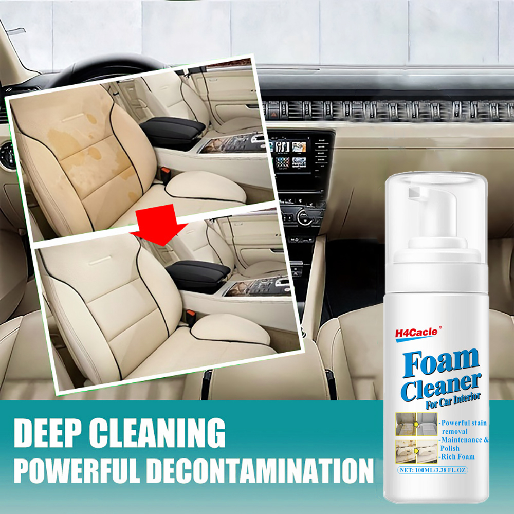 Car Interior Stain Foam Cleane - огляд і ціна Leather Cleaner Interior