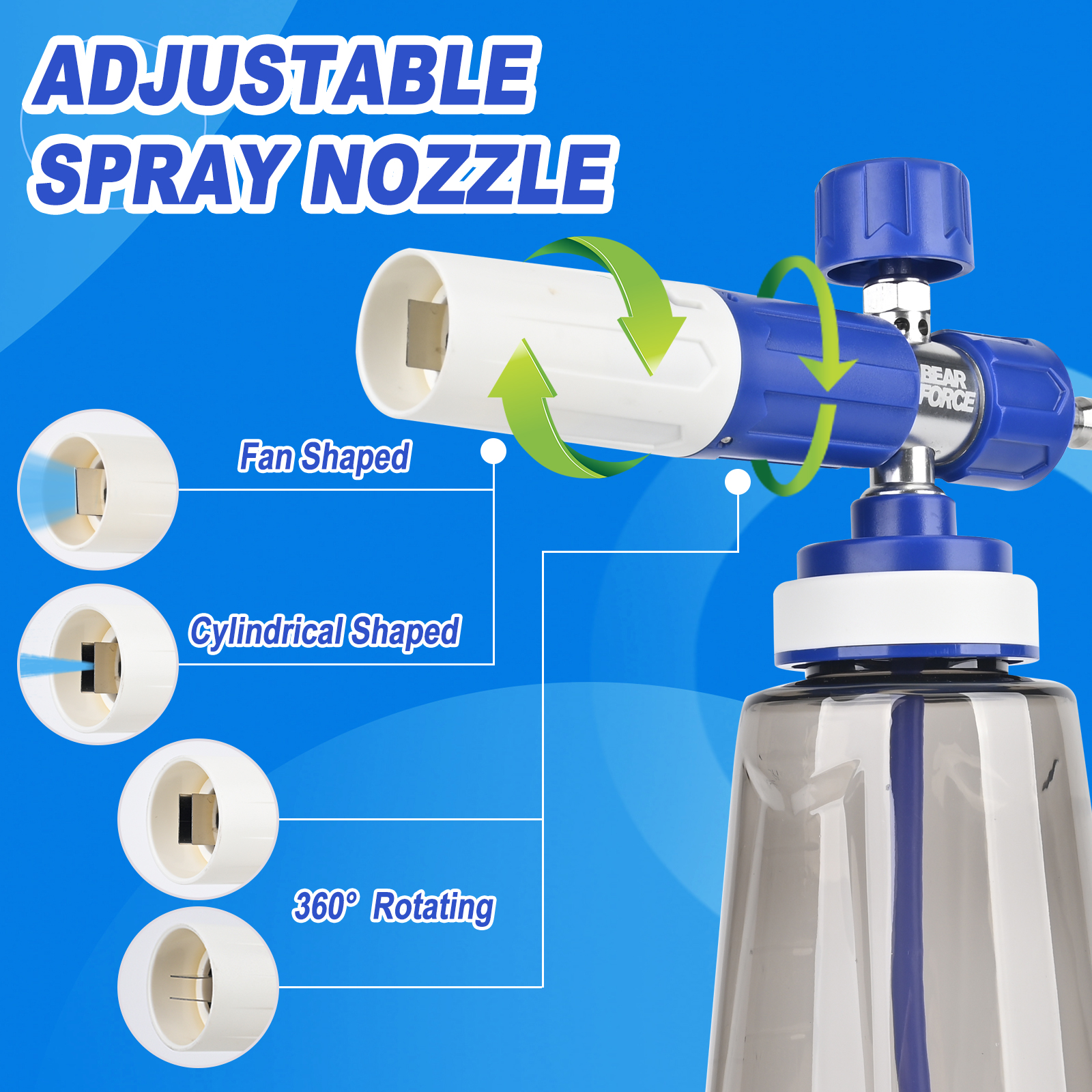 Pressure Washer Upgraded Foam  - огляд і ціна Foam Cannon Car Wash
