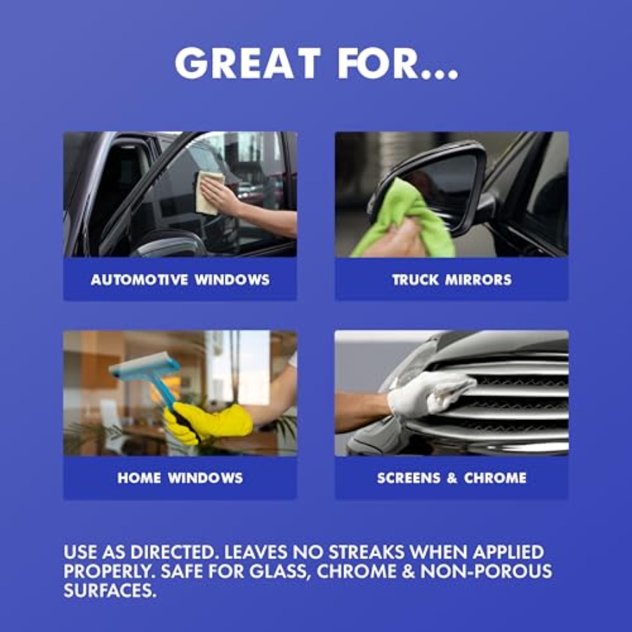 BullSnot VizABull Glass Cleane - огляд і ціна Glass Cleaner Streak