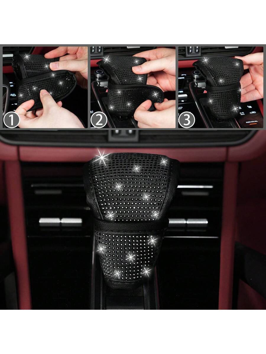 Bling Car Floor Mats Set With  - огляд і ціна Dirt Brush Interior