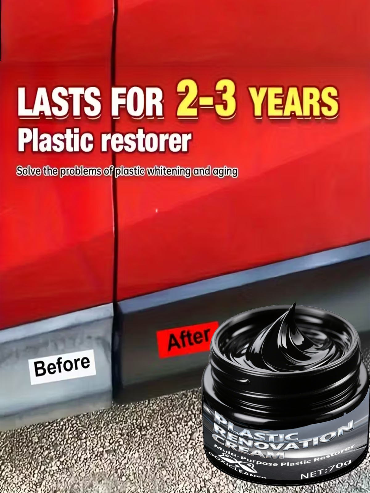 Tire Shine & Plastic Repair Pa - огляд і ціна Trim Restorer Plastic