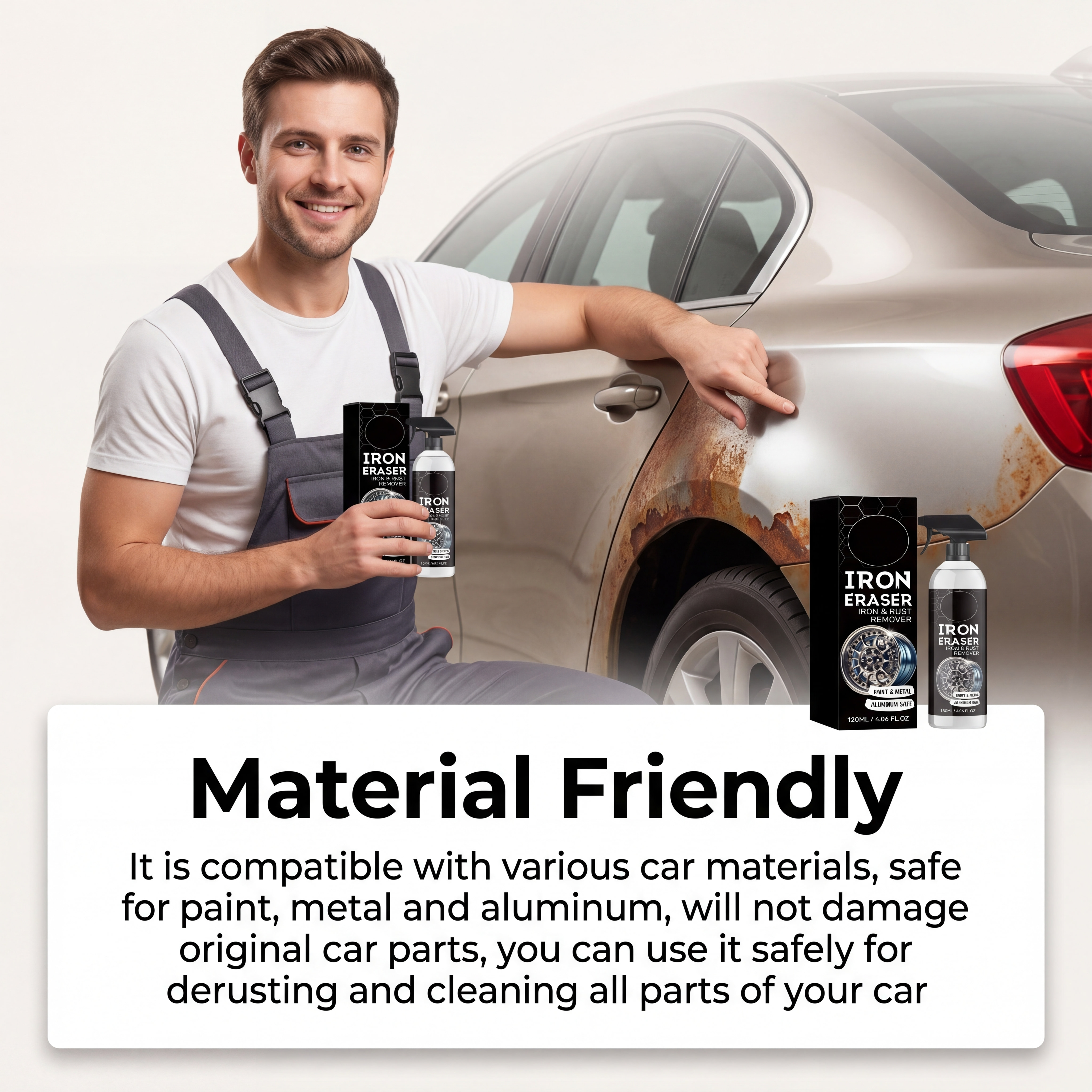 Car Rust Remover Spray Powerfu - огляд і ціна Wheel Cleaner Alloy