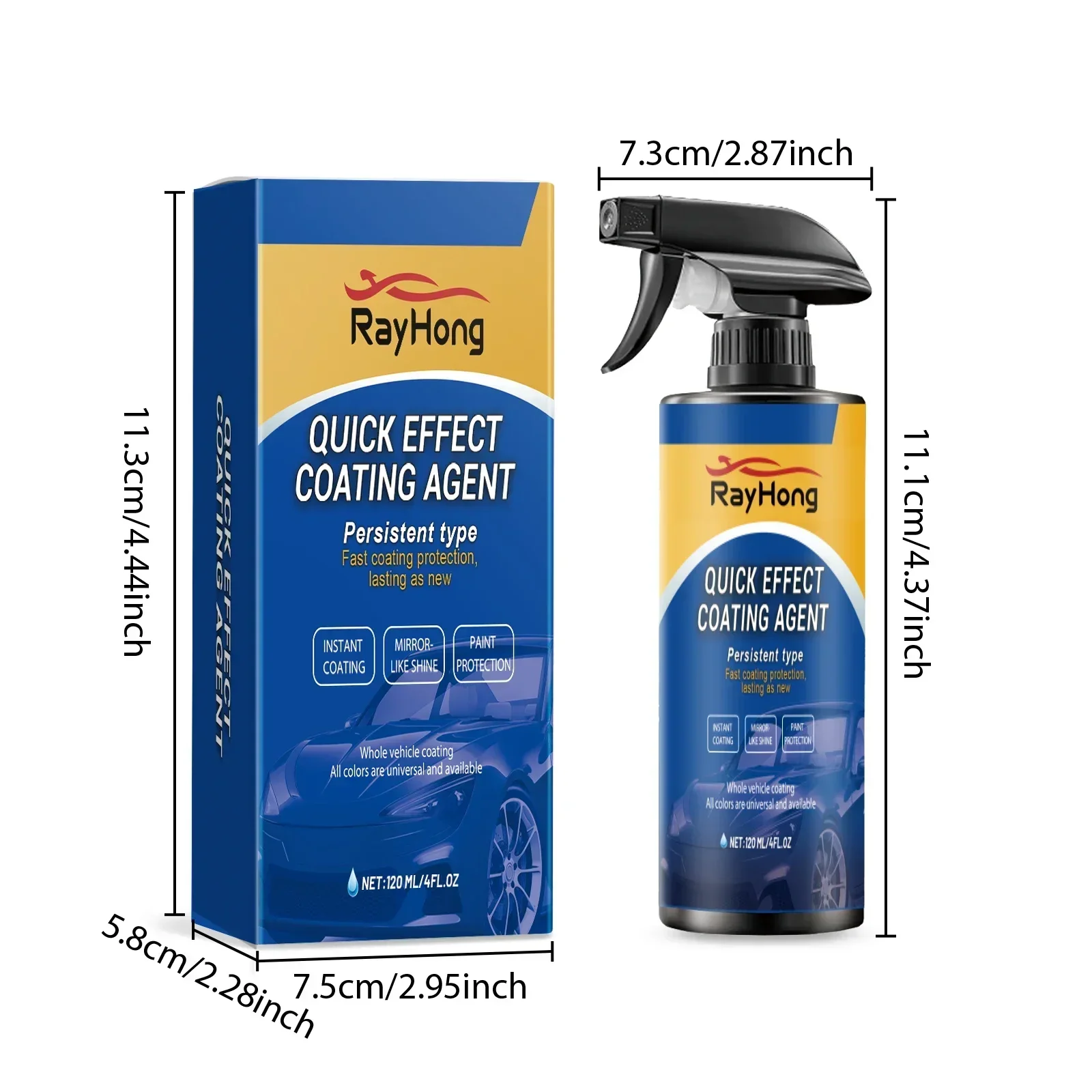 NEW Car Coating Spray Hydropho - огляд і ціна Car Wax Ceramic Coating