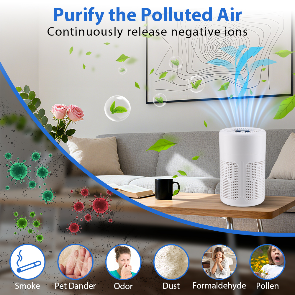 Portable Car Air Purifier Offi - огляд і ціна Odor Eliminator Car