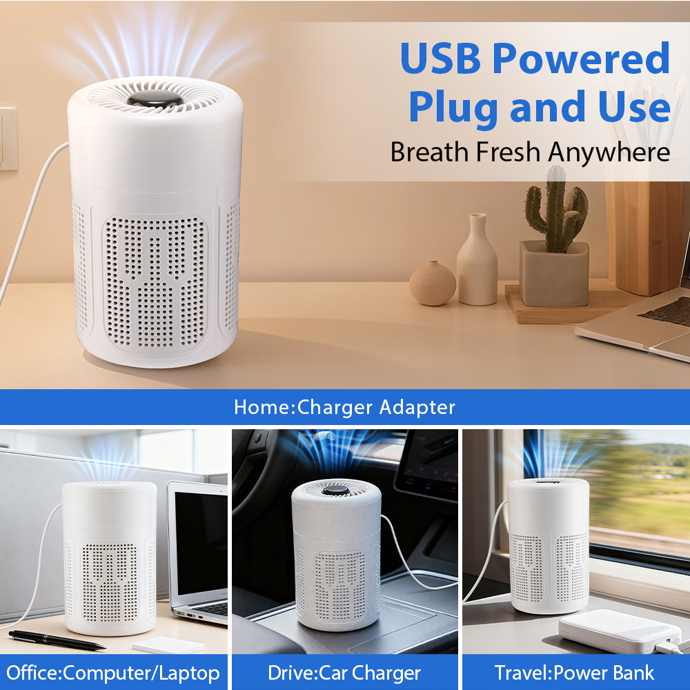 Portable Car Air Purifier Offi - огляд і ціна Odor Eliminator Car