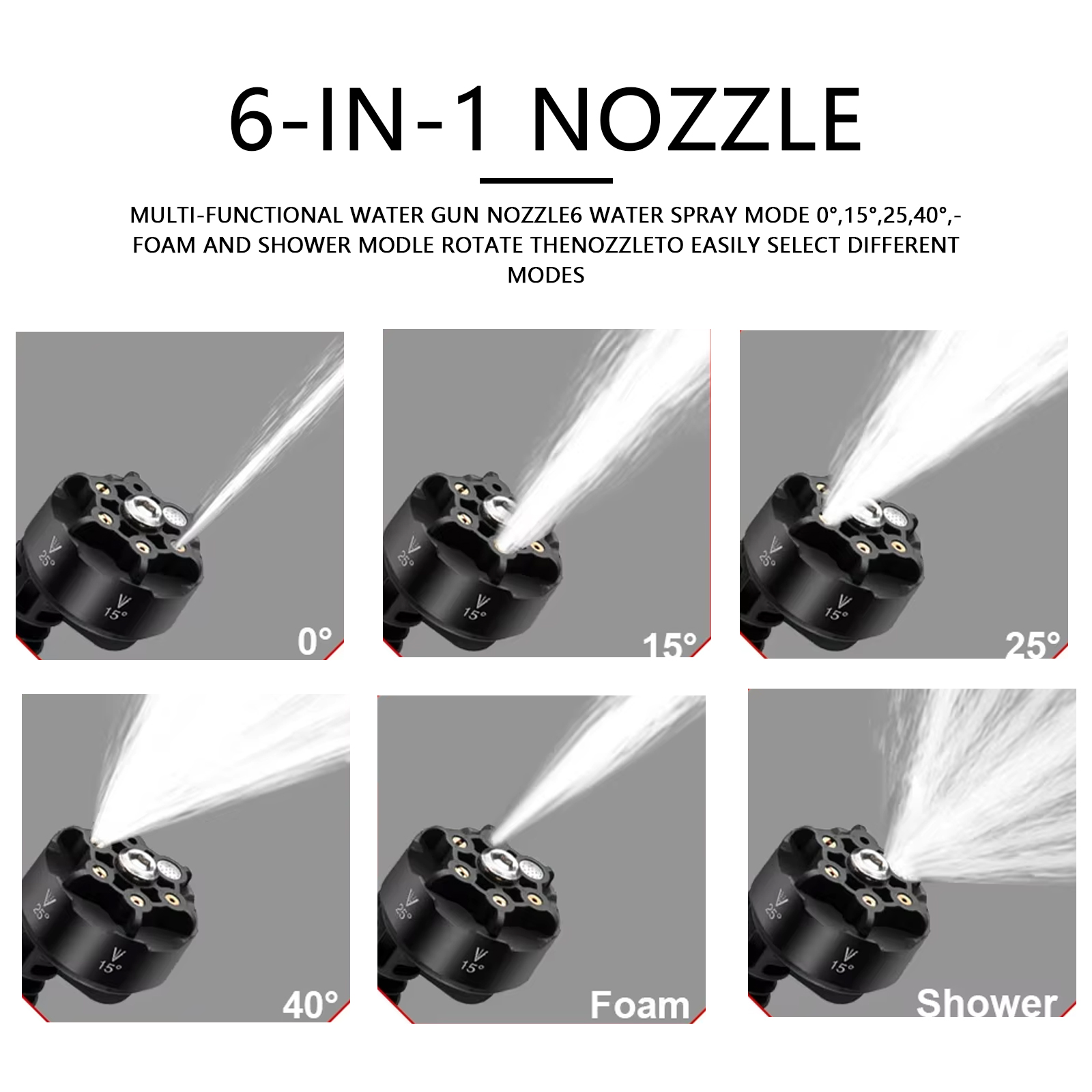 【2026 New】3500W 6-in-1 Nozzle  - огляд і ціна Car Shampoo Ph