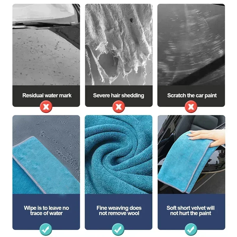 New Car Washing Towel Wash Hig - огляд і ціна Microfiber Towel Detailing