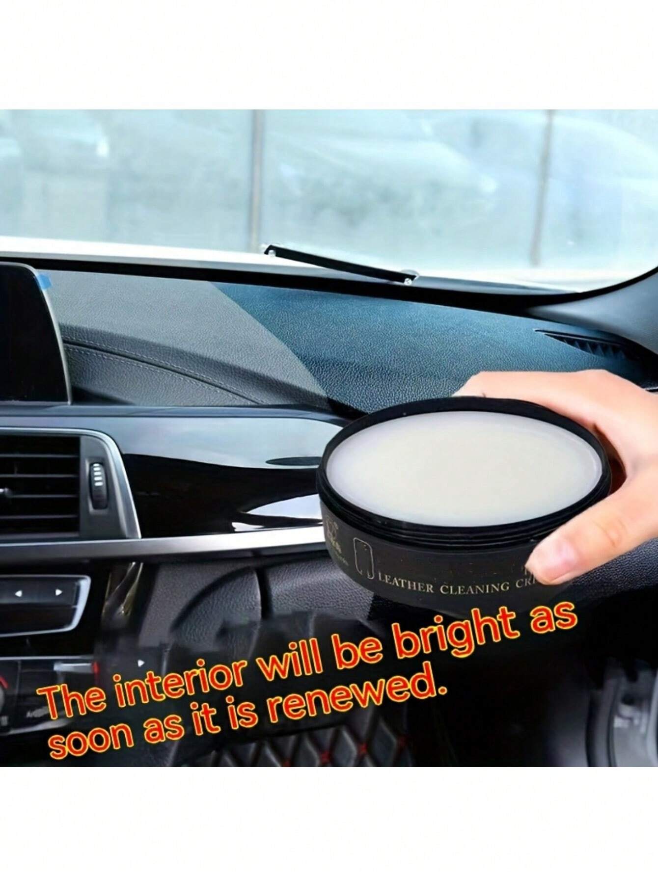 Leather Care Cream for Car Int - огляд і ціна Leather Cleaner Interior