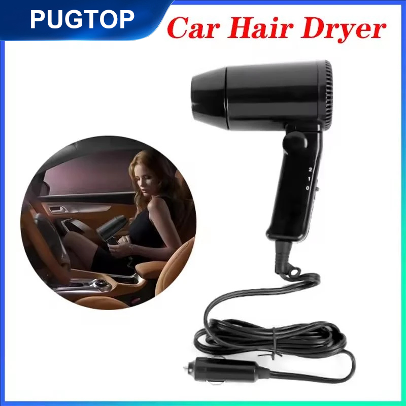 Portable 12V Folding Car Hair  - огляд і ціна Dryer Car Blower
