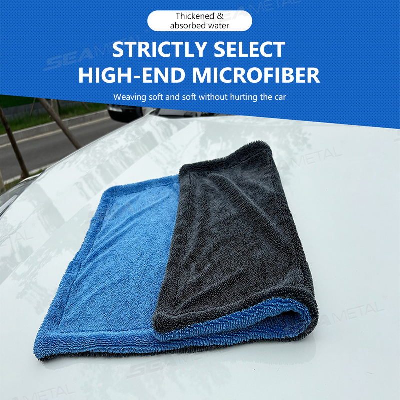 SEAMETAL 1200GSM Car Wash Micr - огляд і ціна Microfiber Towel Detailing