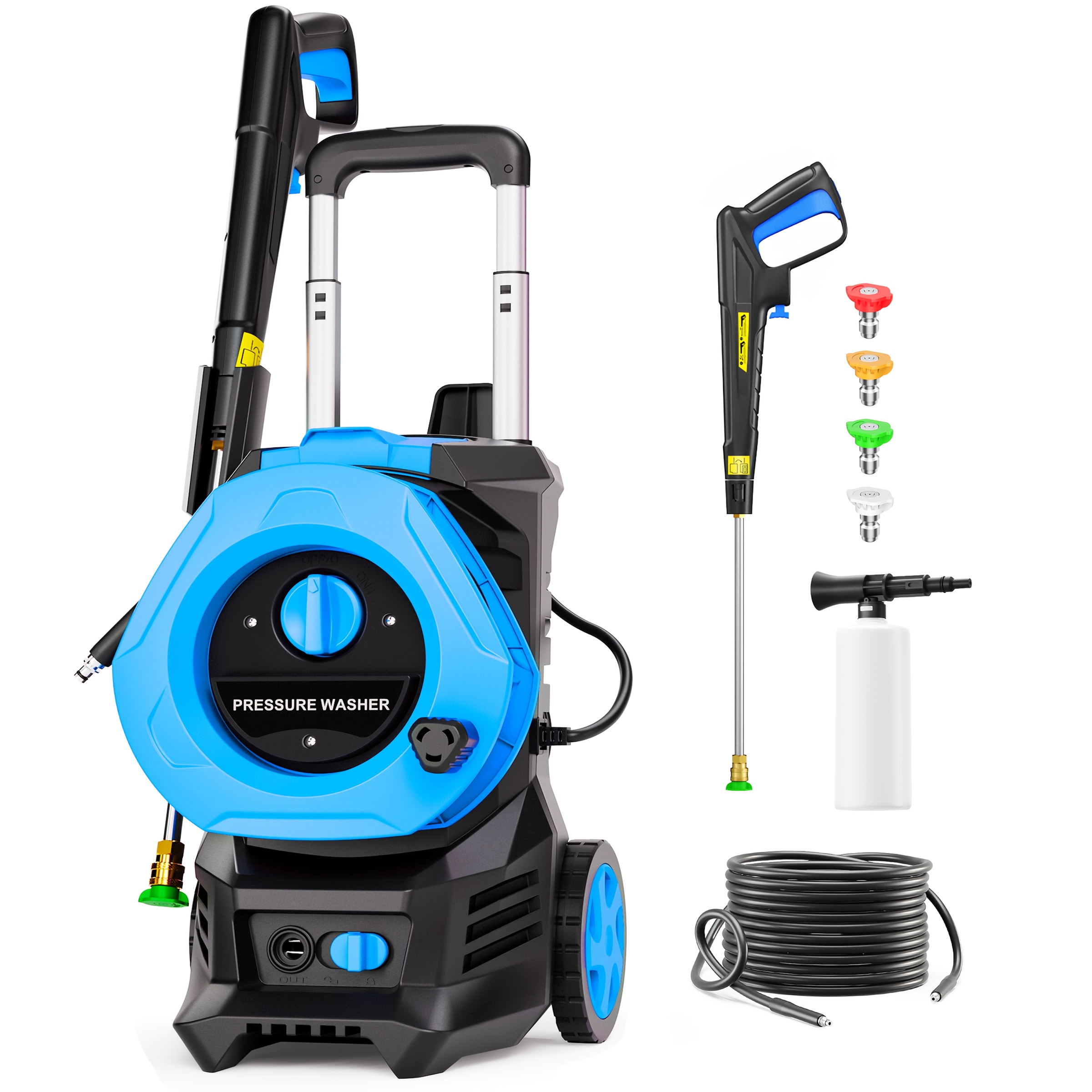 Electric Pressure Washer Power - огляд і ціна Foam Cannon Car Wash
