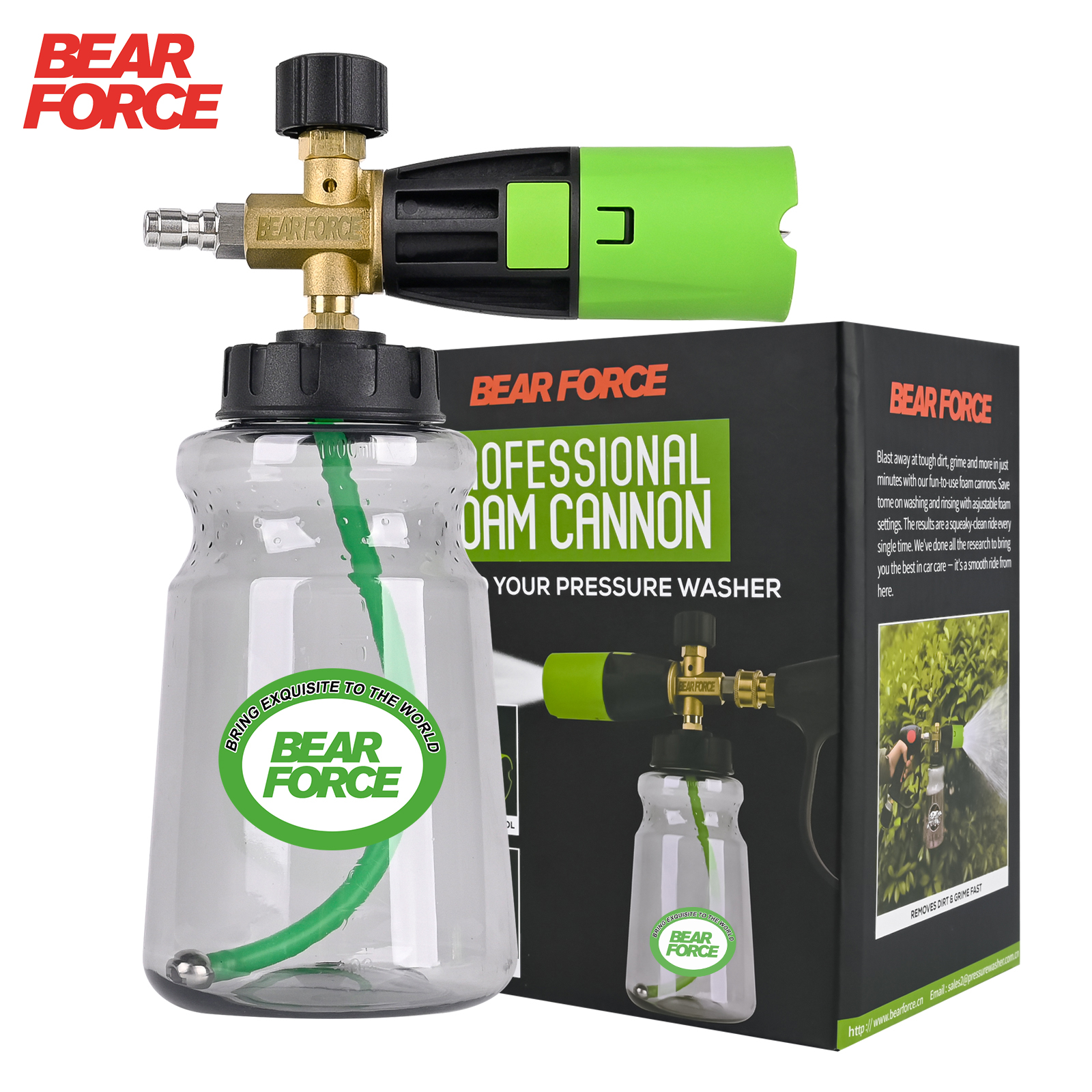BEAR FORCE Innovative Pressure - огляд і ціна Foam Cannon Car Wash