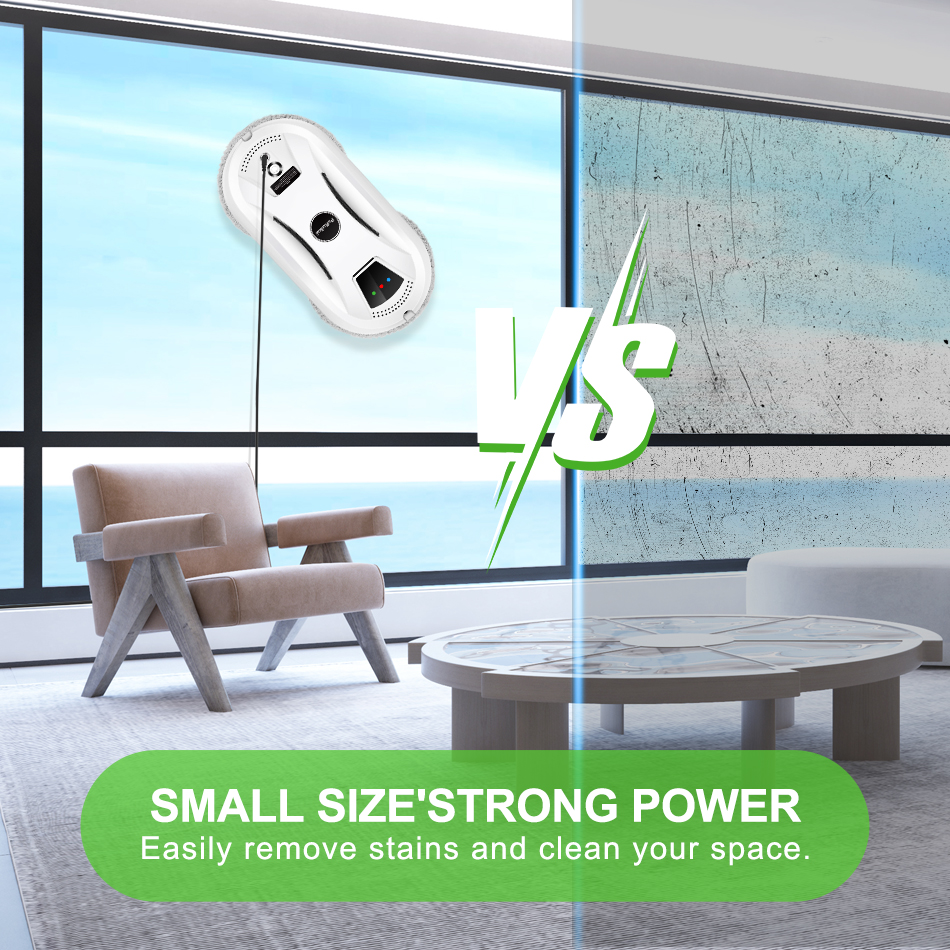PuRuiKai AI Window Cleaning Ro - огляд і ціна Glass Cleaner Streak