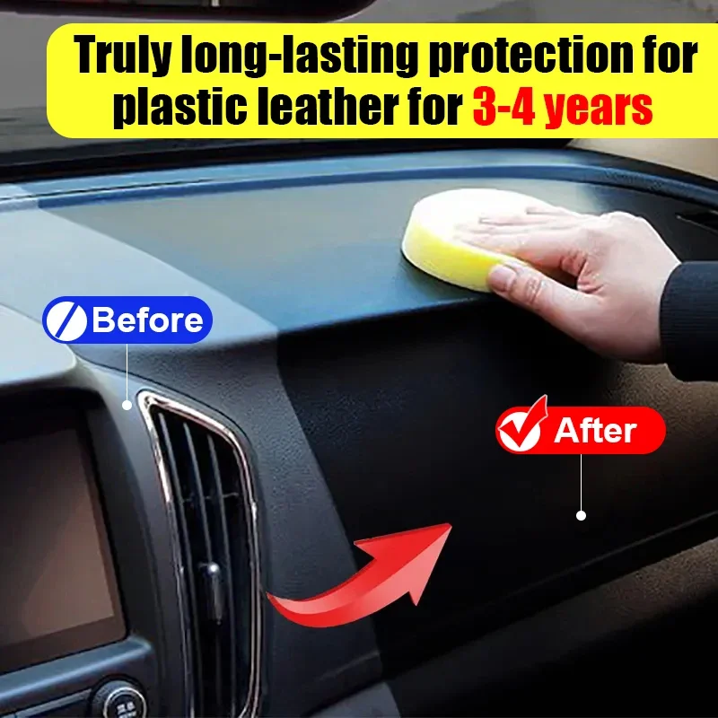 SIKEZHAN Plastic Restorer Clea - огляд і ціна Trim Restorer Plastic