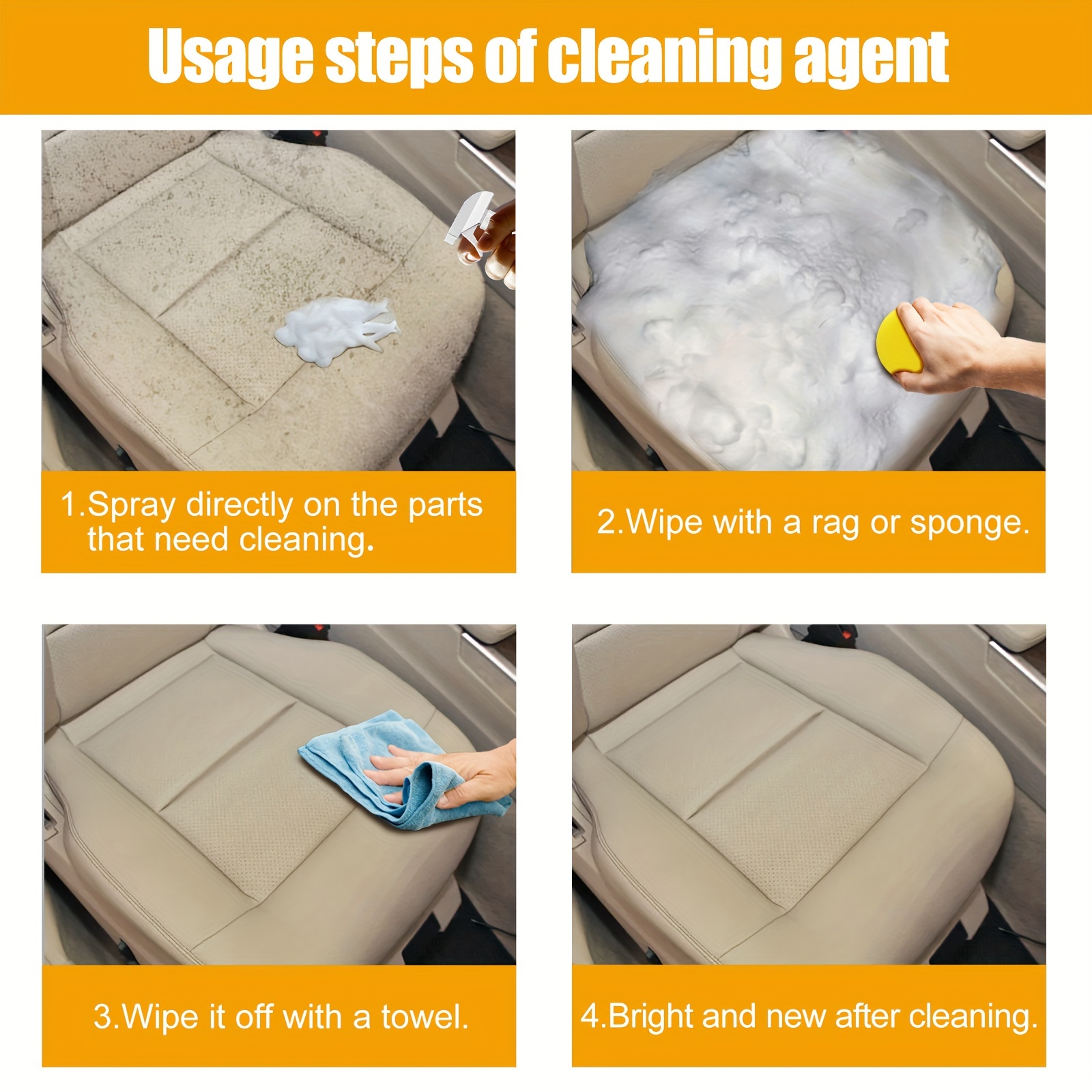 Multifunctional Foam Cleaner C - огляд і ціна Leather Cleaner Interior