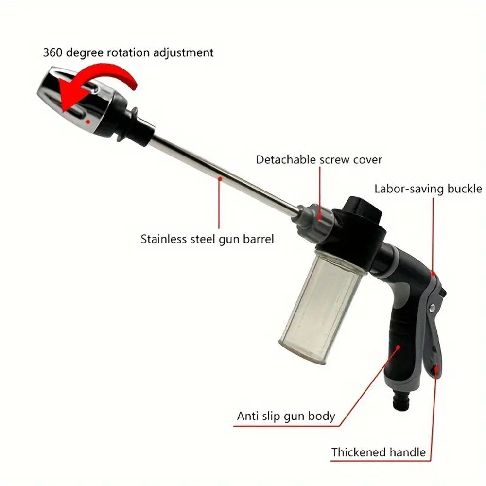 Expandable high-pressure car w - огляд і ціна Pressure Washer Foam Gun
