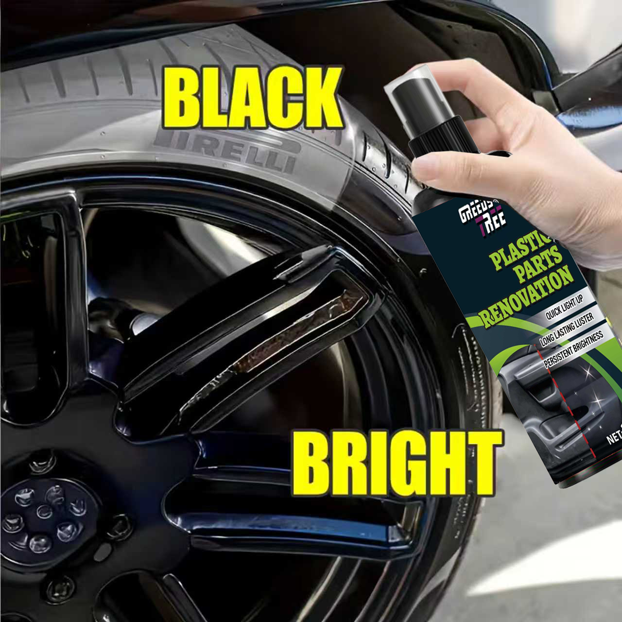 Tire Shine & Plastic Repair Pa - огляд і ціна Trim Restorer Plastic